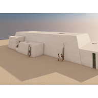 Western Cemetery model: Site: Giza; View: G 2155 (model)